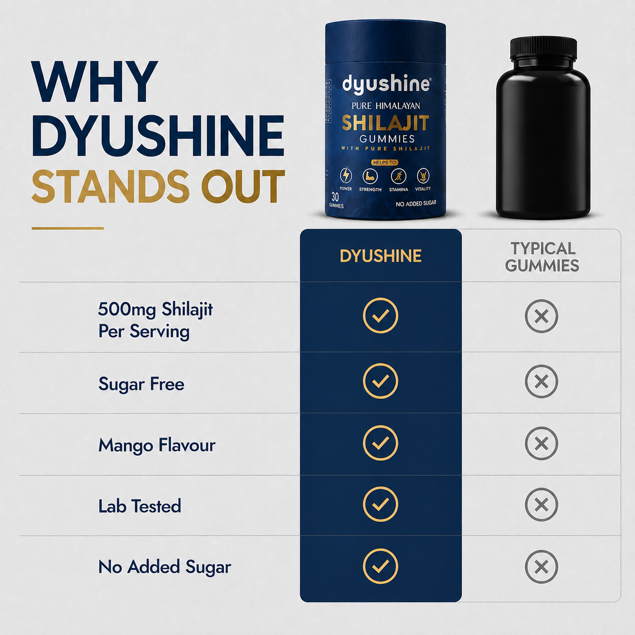 Dyushine Shilajit Gummies